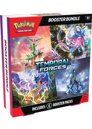 Pokémon Trading Card Game: Scarlet & Violet — Temporal Forces Booster Bundle - Scroll and Circuit Games